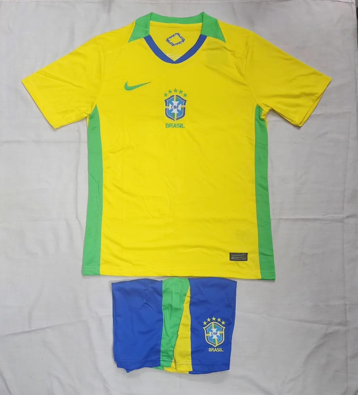 Brazil Home Jersey, Shorts